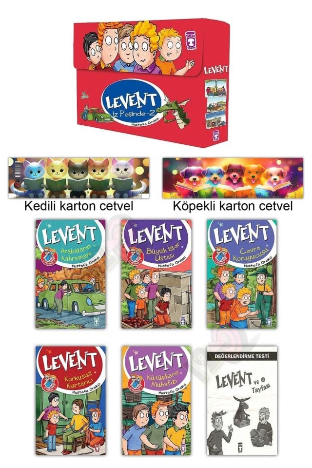 Levent İz Peşinde Hikaye Seti 2 (9 yaş ve üzeri)