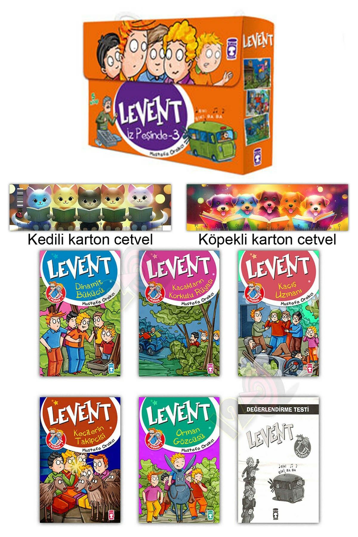 Levent İz Peşinde Hikaye Seti 3 (8 yaş ve üzeri)
