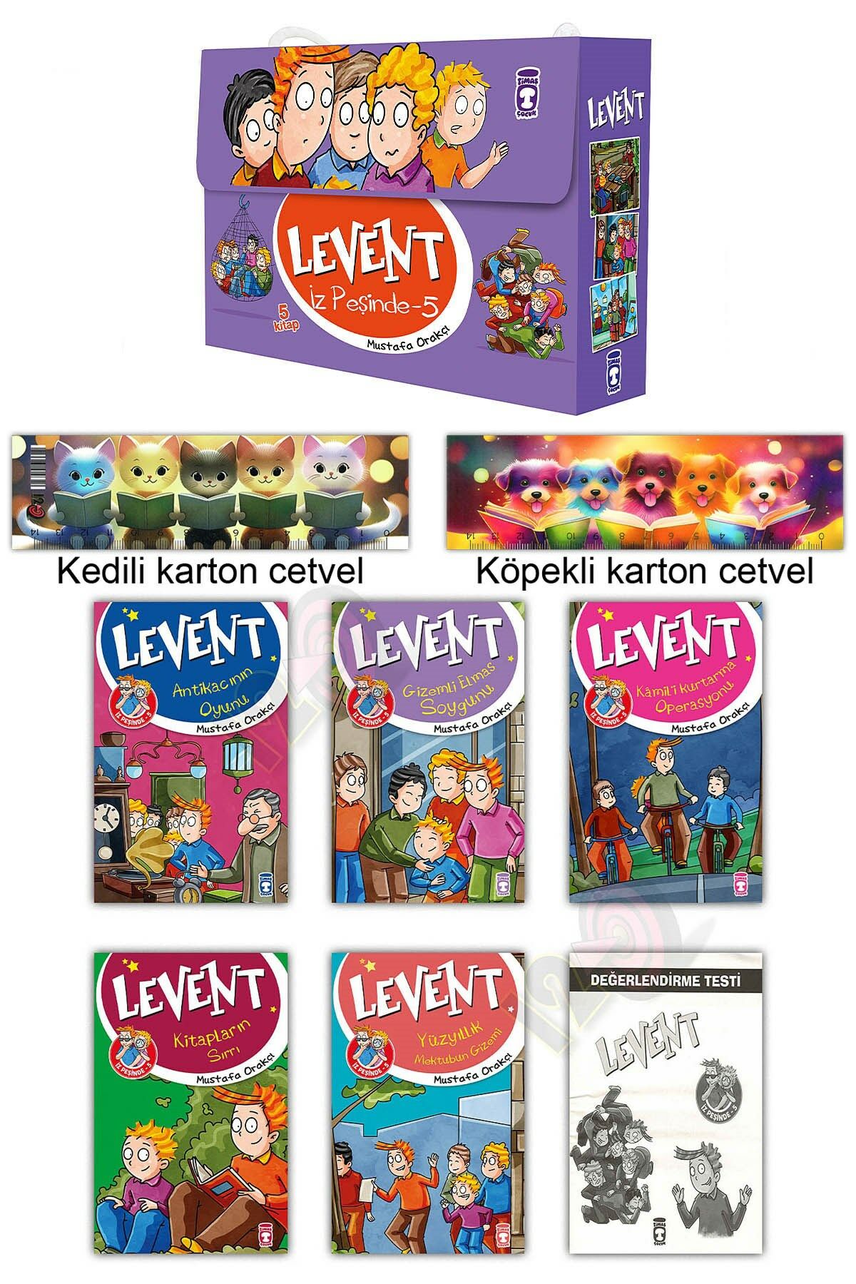Levent İz Peşinde Hikaye Seti 5 (9 yaş ve üzeri)