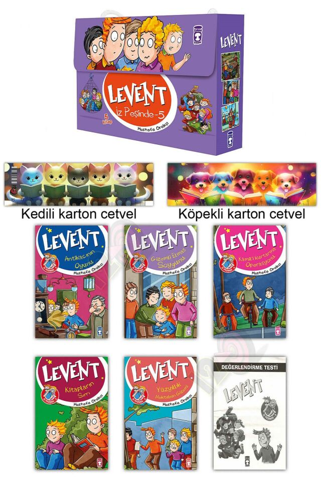 Levent İz Peşinde Hikaye Seti 5 (9 yaş ve üzeri)