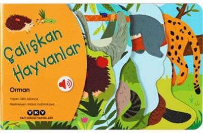 Çalışkan Hayvanlar – Orman (Ses Çıkaran Kitap) (0-3 Yaş)