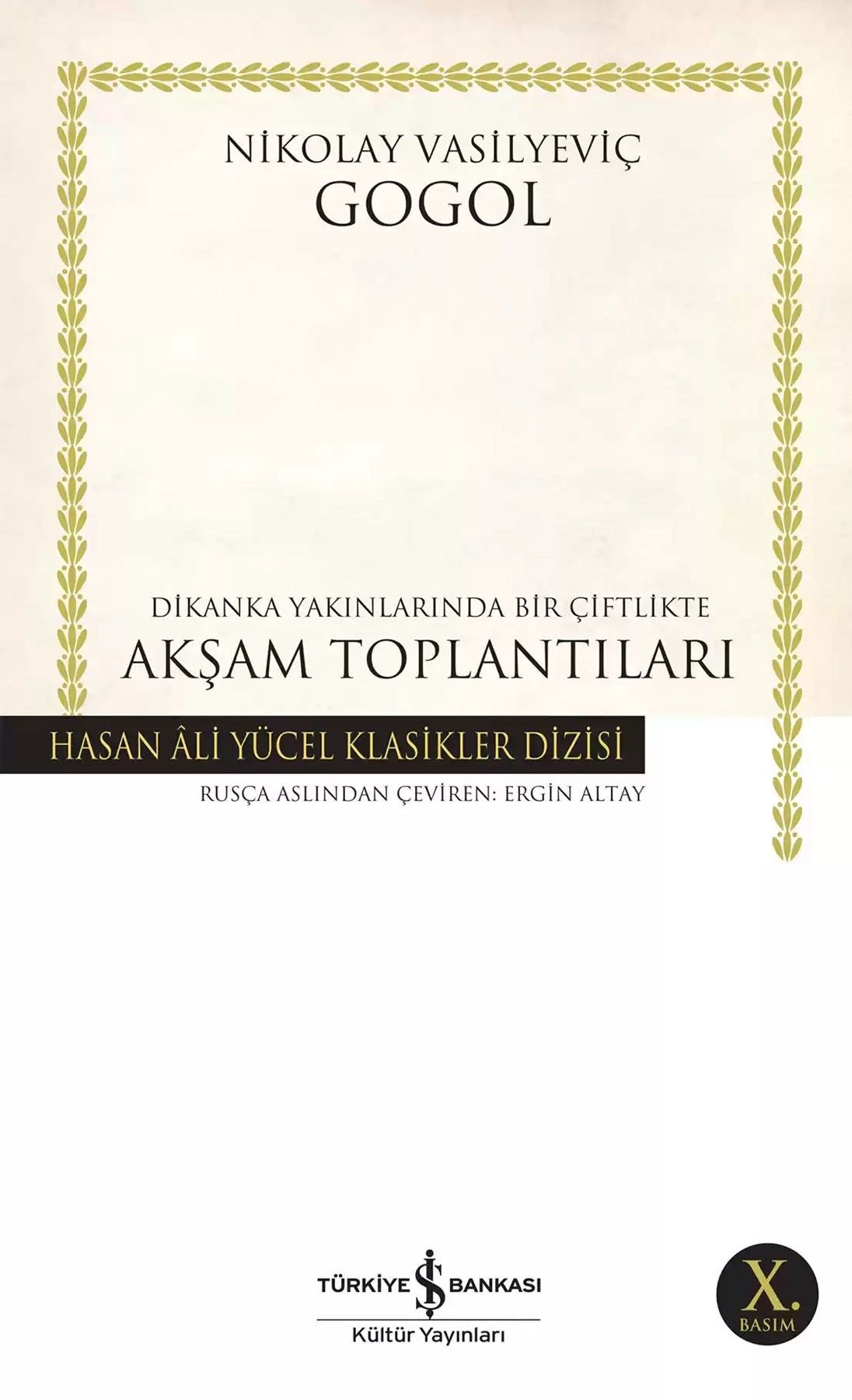 Dikanka Yakınlarında Bir Çiftlikte Akşam Toplantıları