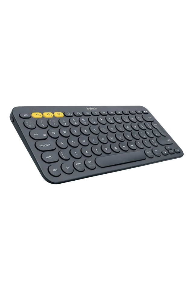 K380 Klavye Bluetooth Türkçe Multi-Device Kompakt Kablosuz Siyah