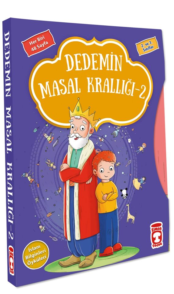Dedemin Masal Krallığı 2 Set - (5 Kitap)