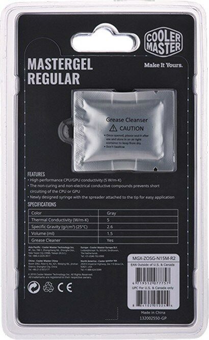 CoolerMaster MasterGel Reguler Termal Macun (MGX-ZOSG-N15M-R2)