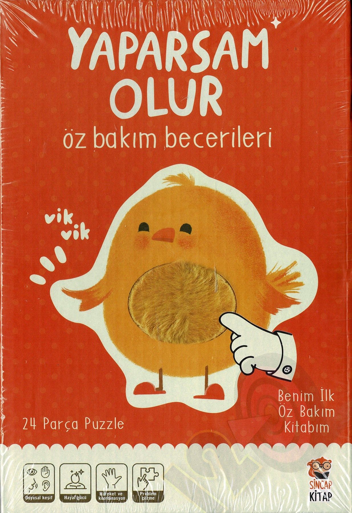 Benim İlk Öz Bakım Kitabım - Yaparsam Olur (1-2 yaş)