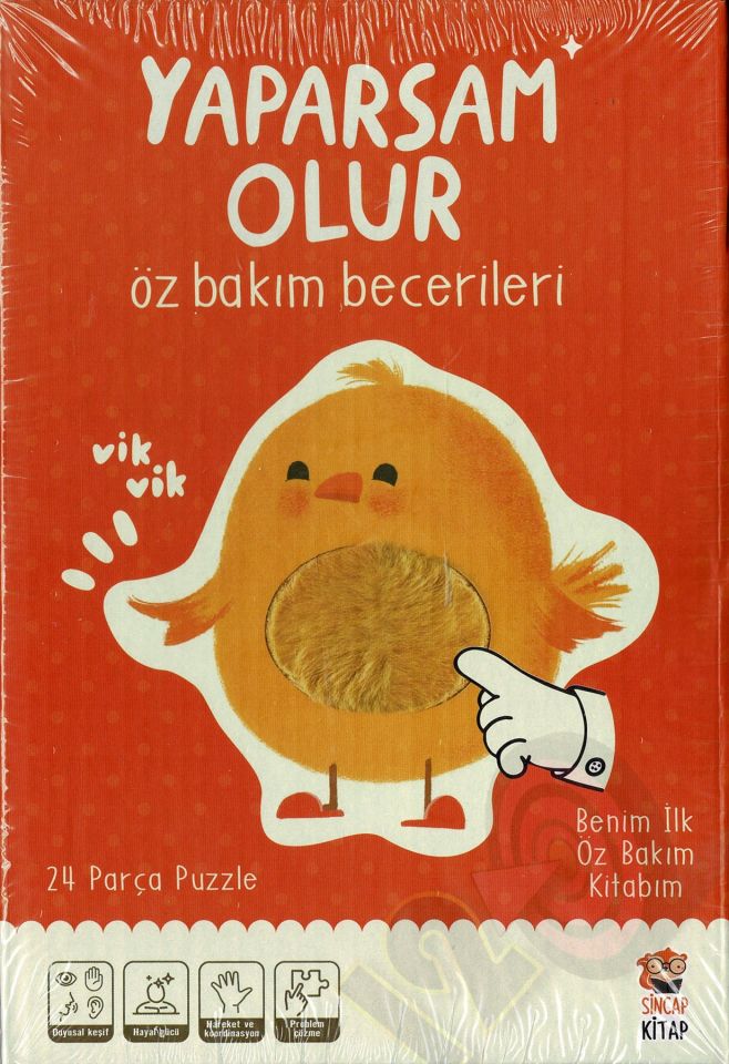 Benim İlk Öz Bakım Kitabım - Yaparsam Olur (1-2 yaş)