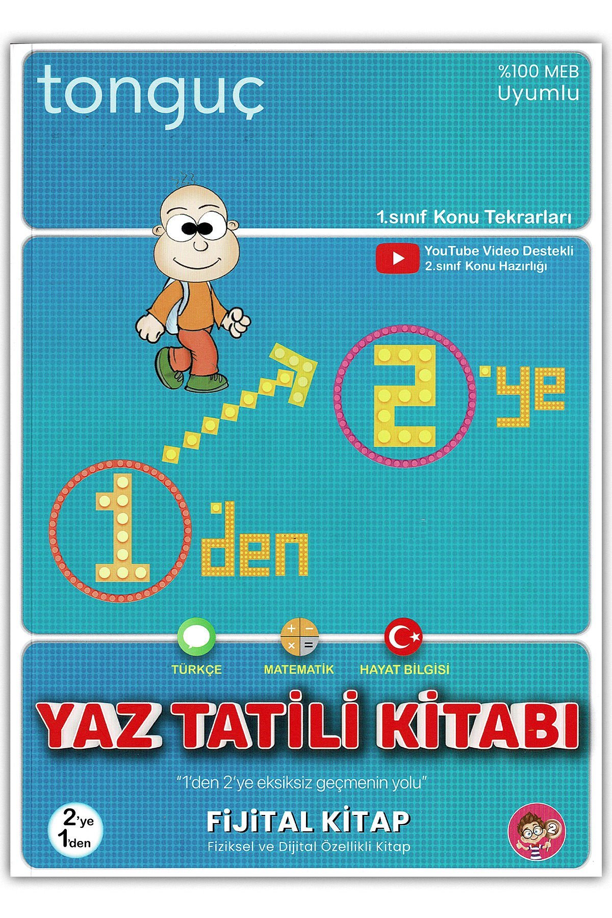 1'den 2'ye Hazırlık Yaz Tatili Kitabı