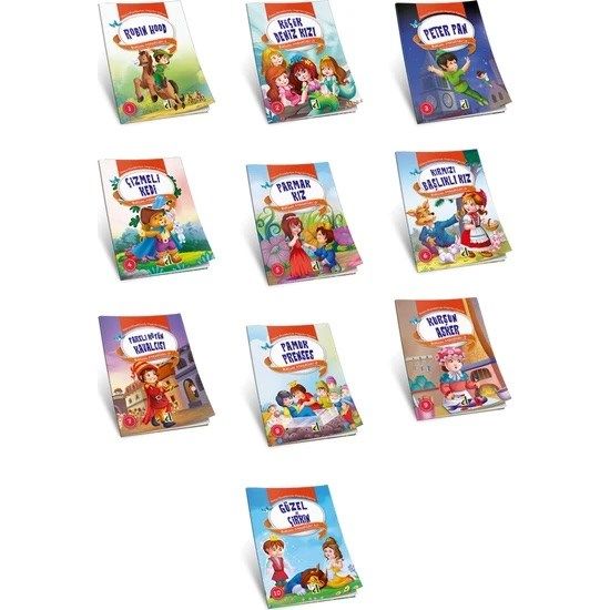 Balım Masallar (10 Kitap Kuşe Kağıt)