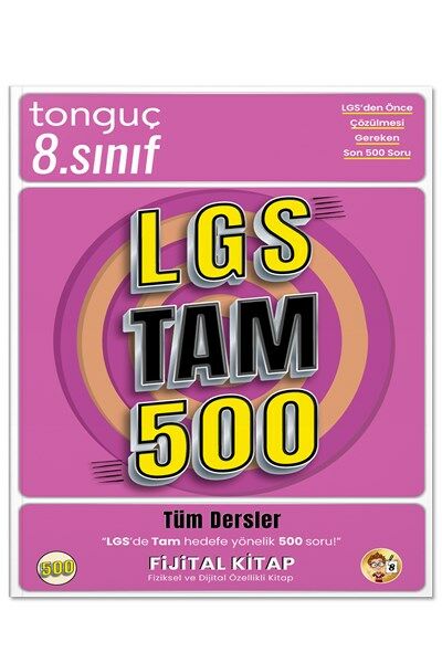 LGS Tam 500 Soru Bankası