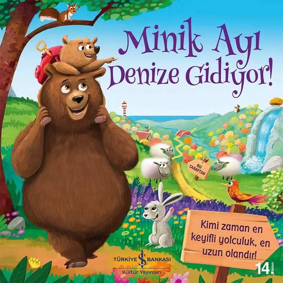 Minik Ayı Denize Gidiyor!