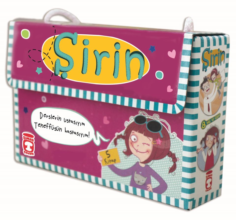 Şirin İş Başında 1 Set - (5 Kitap)