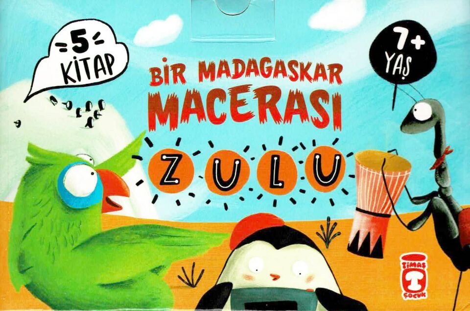 Zulu - Bir Madagaskar Macerası - Set (5 Kitap)