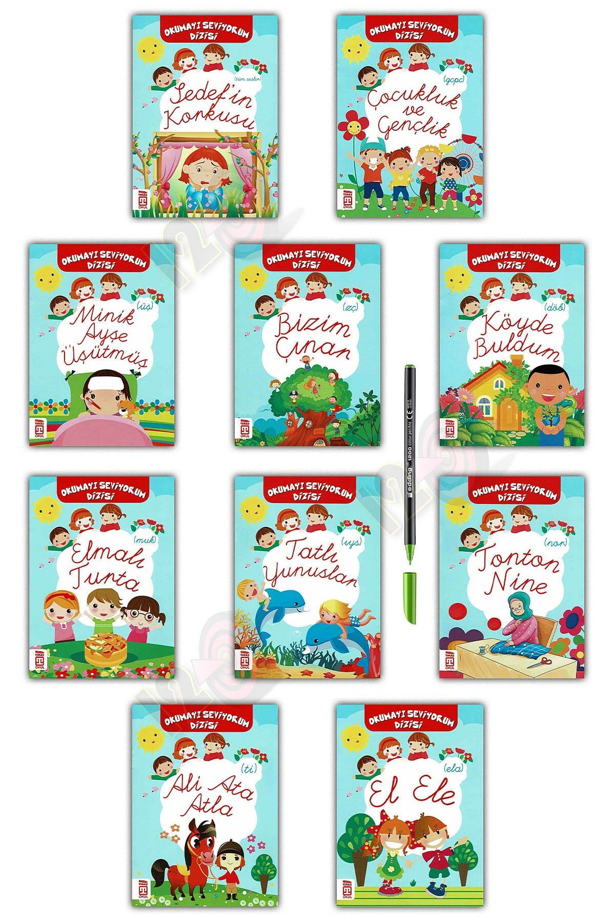 Okumayı Seviyorum 10 Kitap (6-10 Yaş)