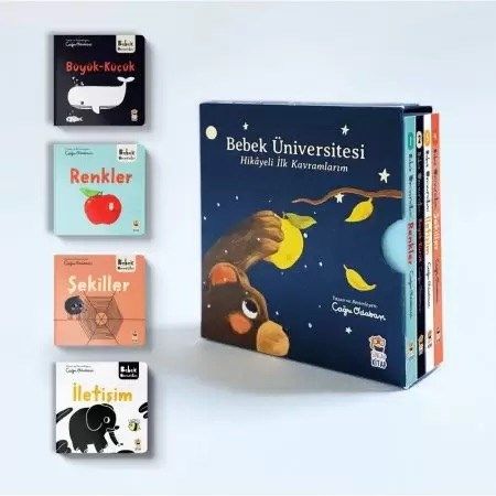 Bebek Üniversitesi - Hikayeli İlk Kavramlarım 1-2-3-4 (0-1 Yaş)