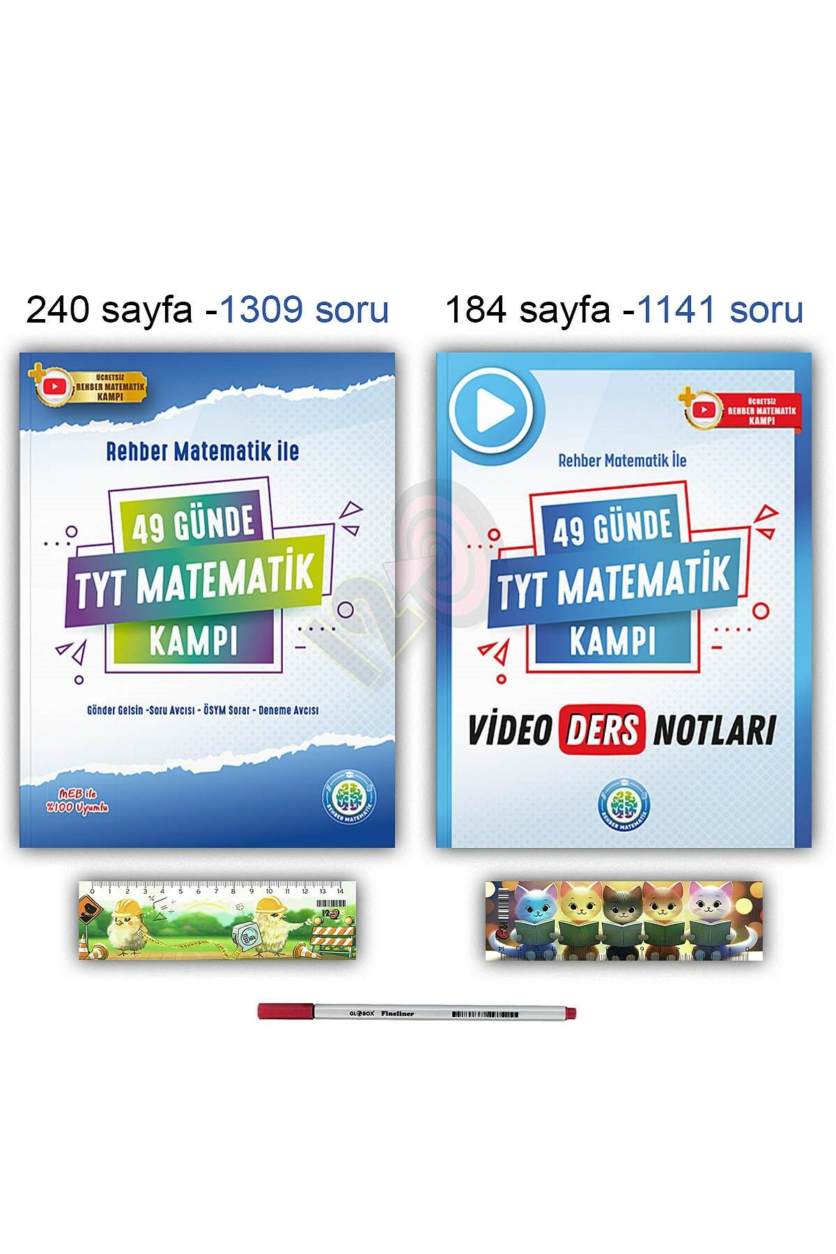 49 Günde TYT Matematik Kamp Video Ders Notları 2025 Rehber Matematik