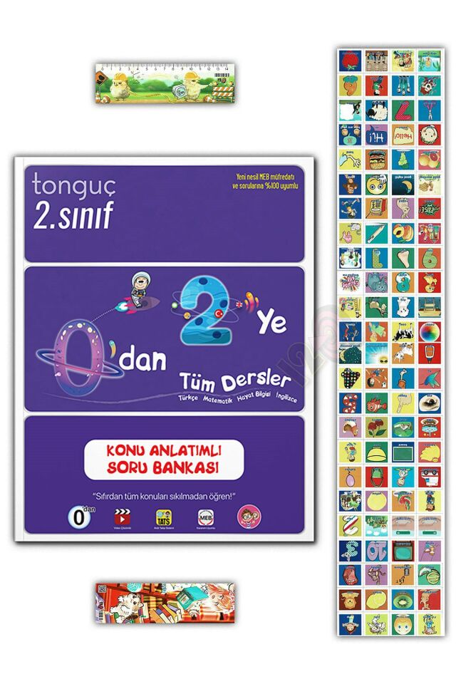 0'dan 2'ye Konu Anlatımlı Soru Bankası 2. Sınıf