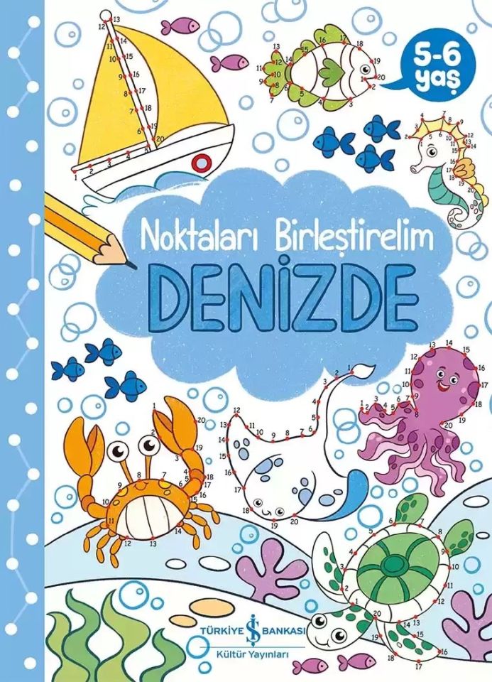 Denizde – Noktaları Birleştirelim 5-6 Yaş