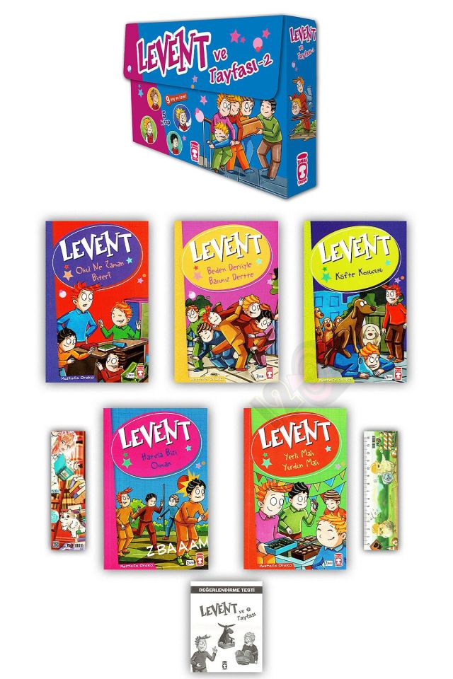 Levent ve Tayfası 2 Seti (5 Kitap)
