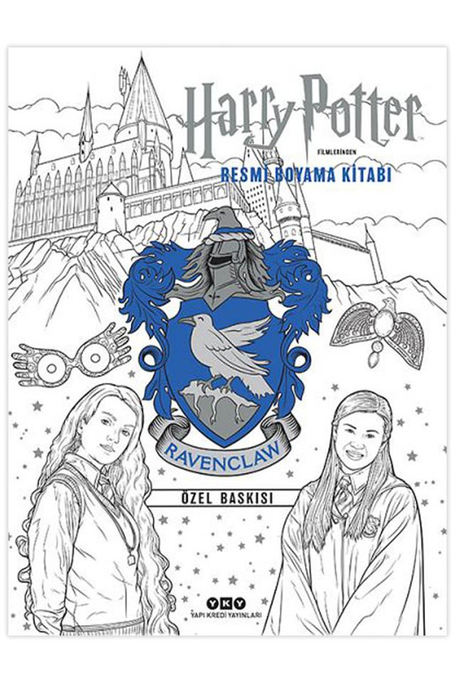 Harry Potter Filmlerinden Resmi Boyama Kitabı – Ravenclaw Özel Baskısı