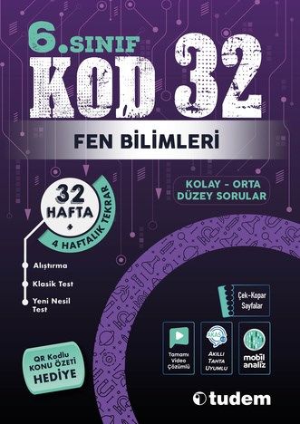 Fen Bilimleri 6. Sınıf Kod 32