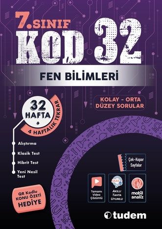 Fen Bilimleri 7. Sınıf Kod 32
