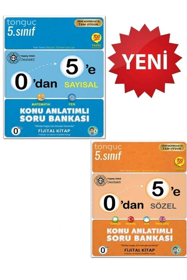 0'dan 5'e Konu Anlatımlı Soru Bankası Seti 2005