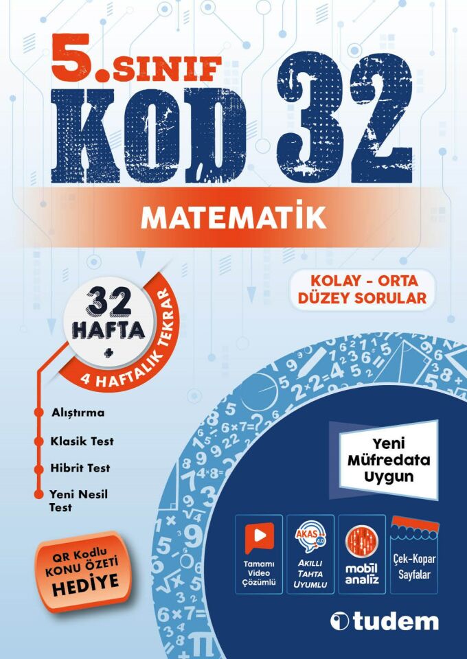 5. Sınıf 2025 Matematik Kod 32