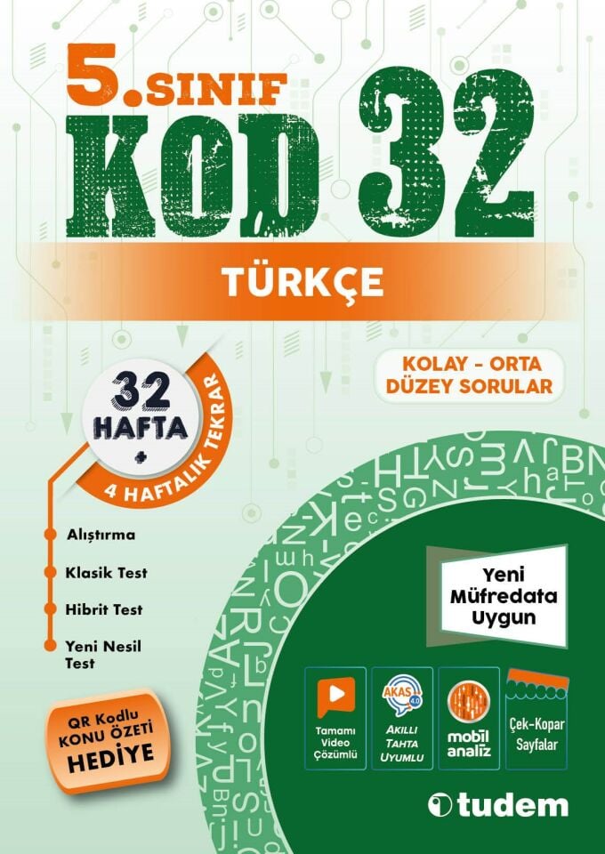 5. Sınıf 2025 Türkçe Kod 32