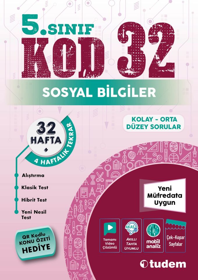 5. Sınıf 2025 Sosyal Bilgiler Kod 32