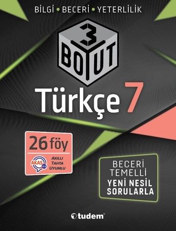 7. Sınıf Türkçe 3 Boyut