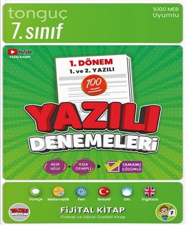 7. Sınıf Yazılı Denemeleri 1. Dönem 1 ve 2. Yazılı