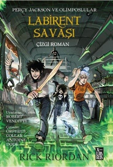 Percy Jackson ve Olimposlular Labirent Savaşı-çizgi Roman