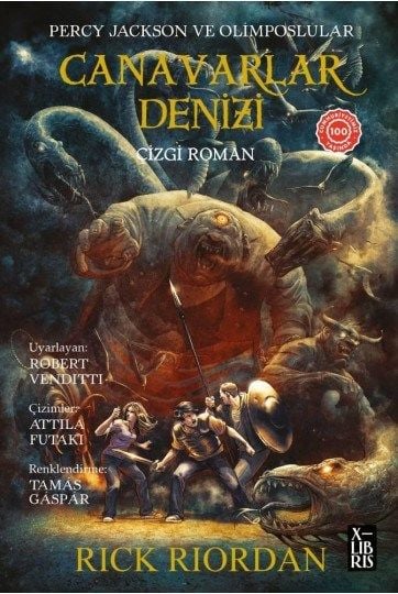 Percy Jackson ve Olimposlular Canavarlar Denizi-çizgi Roman