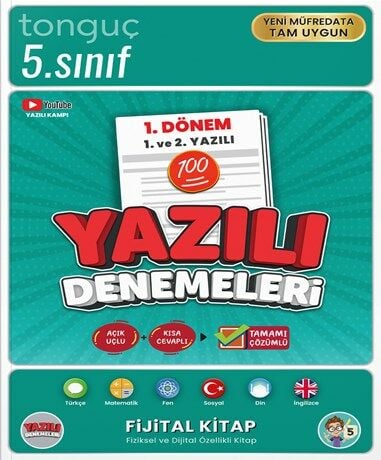 5. Sınıf Yazılı Denemeleri 1. Dönem 1 ve 2. Yazılı