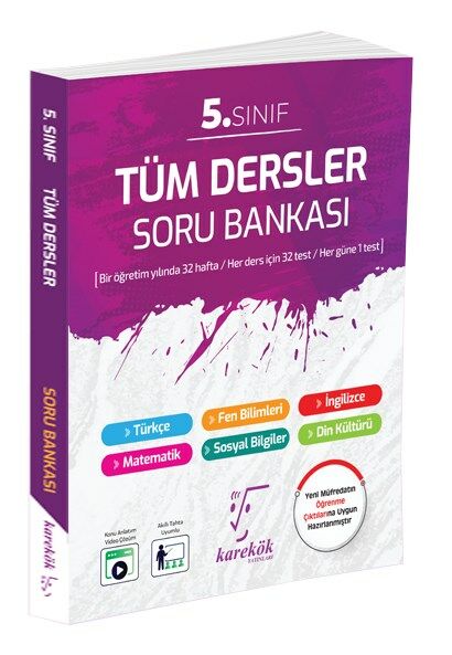 5. Sınıf Tüm Dersler Soru Bankası 2025 Müfredat