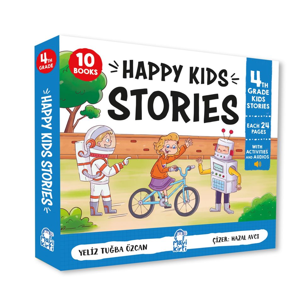 Happy Kids Stories 4. Sınıf - 10 Kitap
