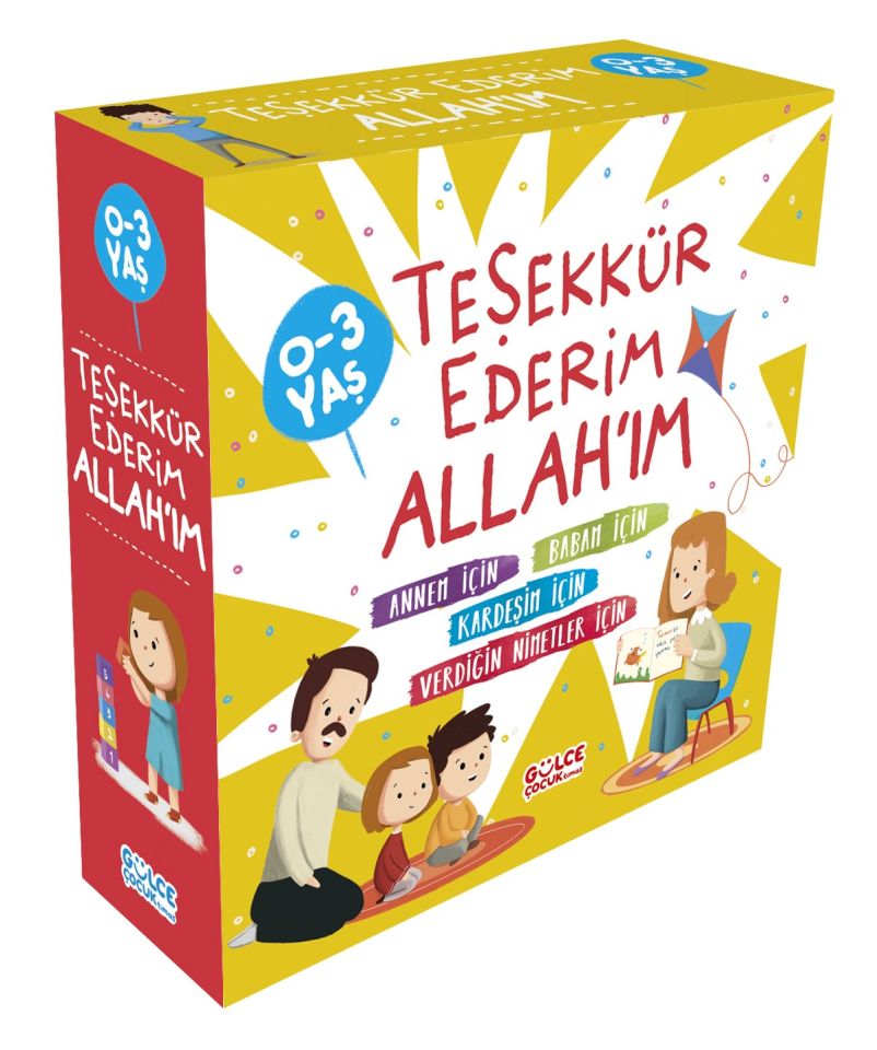 Teşekkür Ederim Allahım Set (4 Kitap)