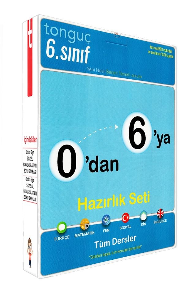 0'dan 6'ya Konu Anlatımlı Soru Bankası Seti