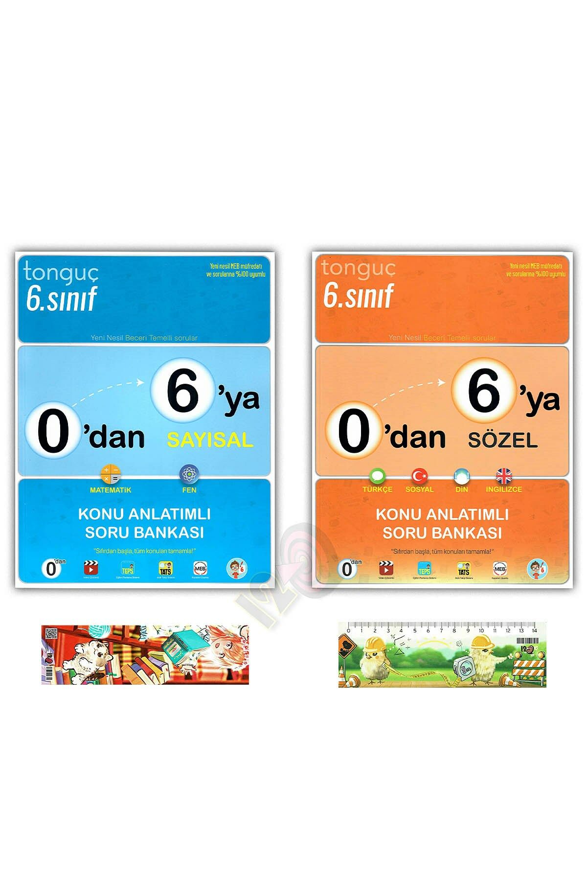 0'dan 6'ya Konu Anlatımlı Soru Bankası Seti 6. Sınıf