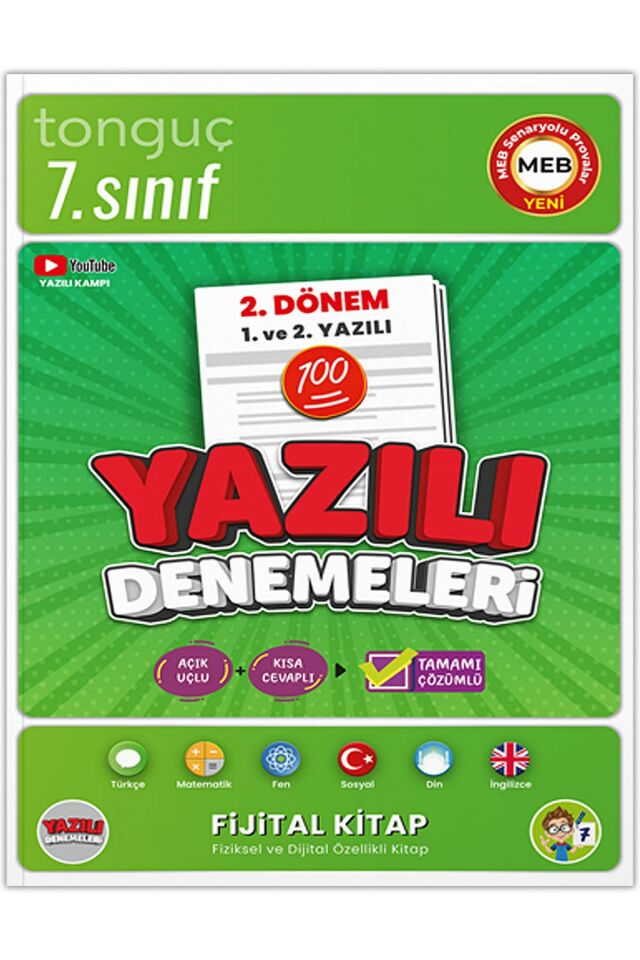 7. Sınıf Yazılı Denemeleri 2. Dönem 1 ve 2. Yazılı