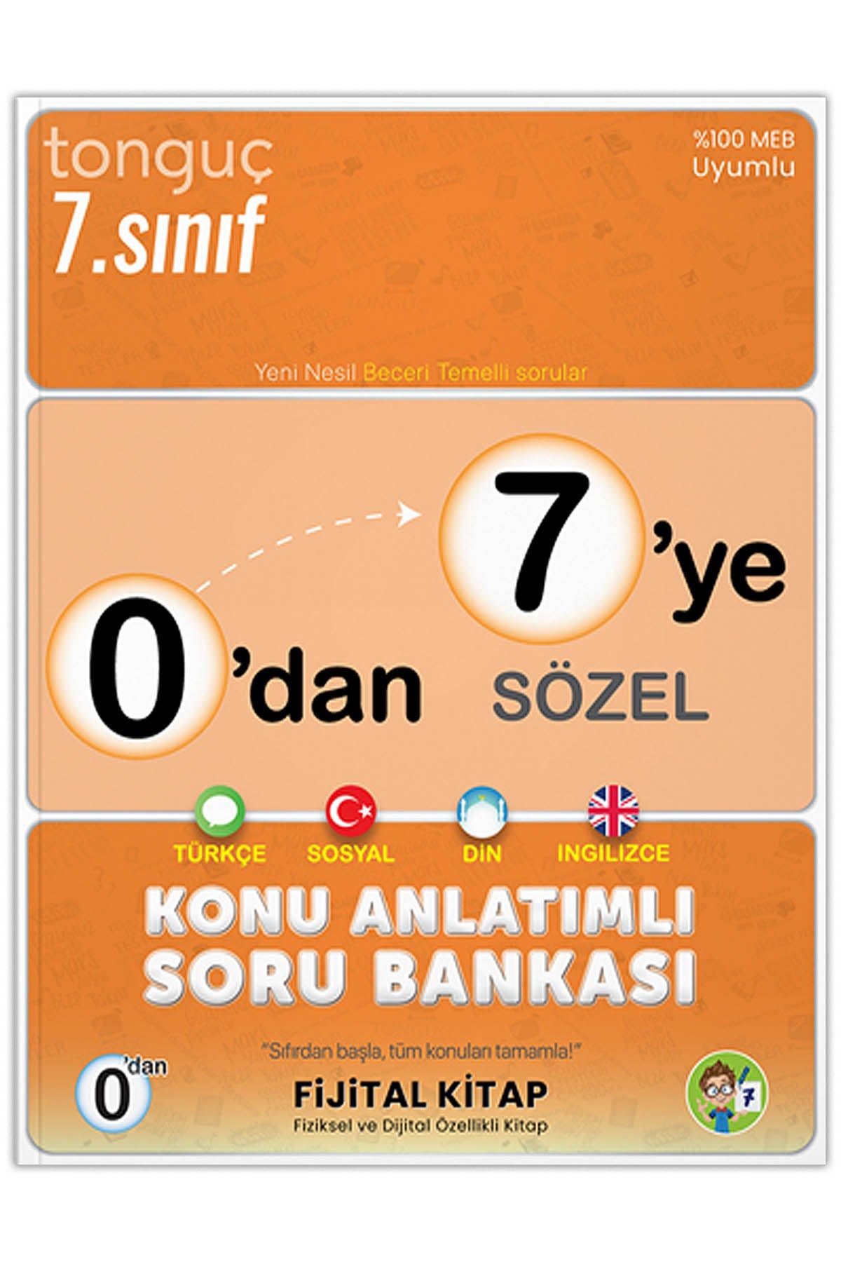 0'dan 7'ye Sözel Konu Anlatımlı Soru Bankası 7. Sınıf