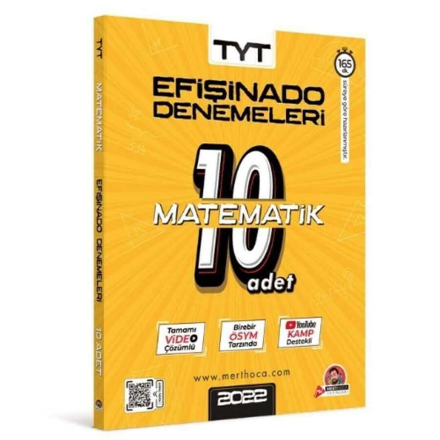 Mert Hoca TYT Efişinado Matematik Denemeleri 10lu Deneme