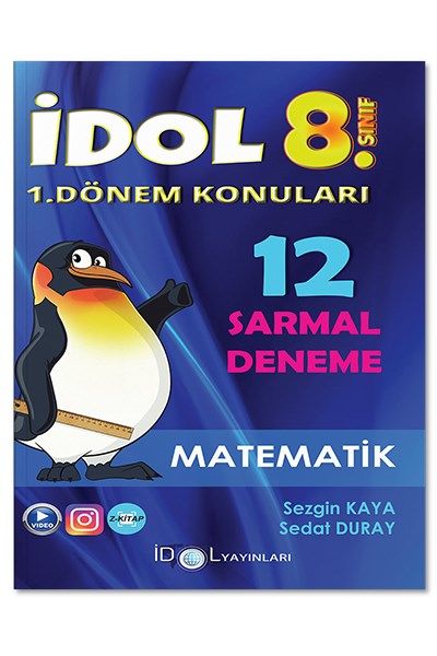 8. Sınıf Matematik 12 Sarmal Deneme 1 Dönem Konuları İdol Yayınları