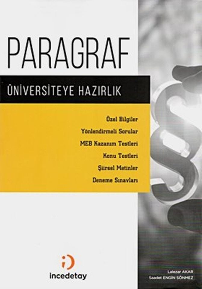 İnce Detay Yayınları İnce Detay YKS Paragraf Soru Bankası