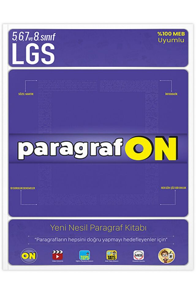 ParagrafON - 5. 6. 7. 8. Sınıf LGS