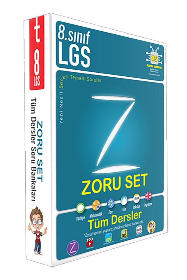 8. Sınıf Zoru Bankası Tüm Dersler Seti