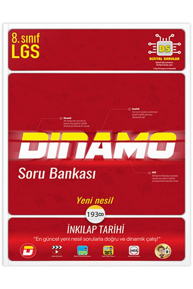 8. Sınıf İnkılap Tarihi Dinamo Soru Bankası