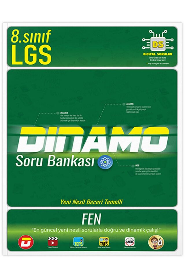 8. Sınıf Dinamo Fen Bilimleri Soru Bankası