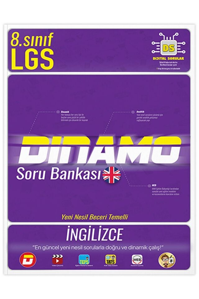 8. Sınıf İngilizce Dinamo Soru Bankası